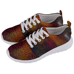 Colors Exploding Paint Spray Men s Lightweight Sports Shoes by Pakrebo