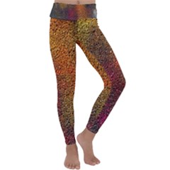 Colors Exploding Paint Spray Kids  Lightweight Velour Classic Yoga Leggings by Pakrebo