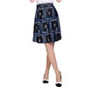 Contemporary Electronics Graphic Modern A-Line Skirt View1