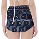 Contemporary Electronics Graphic Modern High-Waisted Bikini Bottoms View2