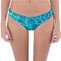 Blue Water Wallpaper Reversible Hipster Bikini Bottoms View3