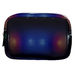 Black Portable Speaker Make Up Pouch (small) by Pakrebo