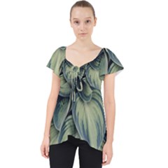 Closeup Photo Of Green Variegated Leaf Plants Lace Front Dolly Top