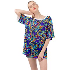 Ml-c6-1 Oversized Chiffon Top