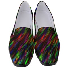 Explosion Fireworks Rainbow Women s Classic Loafer Heels