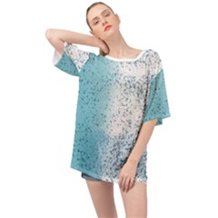 Spetters Stains Paint Oversized Chiffon Top