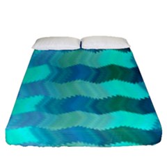 Texture Geometry Fitted Sheet (queen Size)