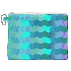 Texture Geometry Canvas Cosmetic Bag (xxl)