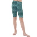 Texture Tissue Seamless Kids  Mid Length Swim Shorts View1