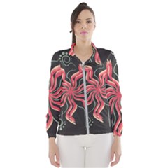 Flower Abstract Women s Windbreaker by HermanTelo