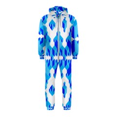 Cubes Abstract Wallpapers Hooded Jumpsuit (kids)