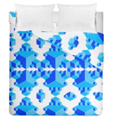 Cubes Abstract Wallpapers Duvet Cover Double Side (queen Size) by HermanTelo