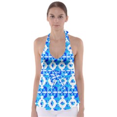 Cubes Abstract Wallpapers Babydoll Tankini Top