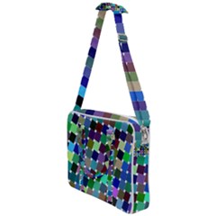 Geometric Background Colorful Cross Body Office Bag