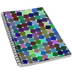 Geometric Background Colorful 5 5  X 8 5  Notebook