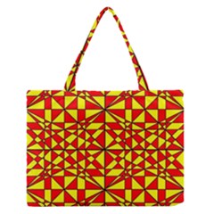 Rby-3-4 Zipper Medium Tote Bag by ArtworkByPatrick