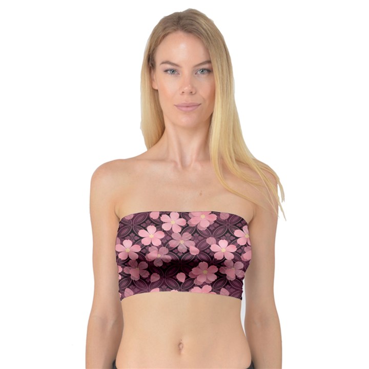 Cherry Blossoms Japanese Bandeau Top