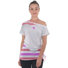 Love Heart Valentine S Day Tie-up Tee