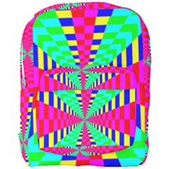 Maze Rainbow Vortex Full Print Backpack