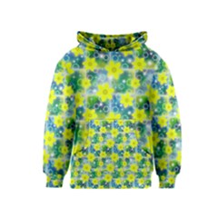 Narcissus Yellow Flowers Winter Kids  Pullover Hoodie