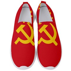 Flag Of Chinese Workers  And Peasants  Red Army, 1934-1937 Men s Slip On Sneakers by abbeyz71