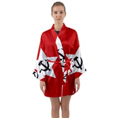 Flag Of Chinese Workers  And Peasants  Red Army, 1928-1937 Long Sleeve Kimono Robe by abbeyz71