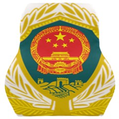 Badge Of Chinese People s Armed Police Force Car Seat Back Cushion  by abbeyz71