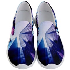 Abstract Architectural Design Architecture Building Men s Lightweight Slip Ons by Pakrebo