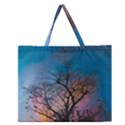 Low Angle Photography Of Bare Tree Zipper Large Tote Bag View1