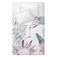 Tropical Flamingos Duvet Cover Double Side (single Size) by Sobalvarro