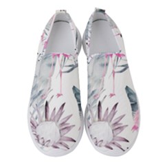 Tropical Flamingos Women s Slip On Sneakers by Sobalvarro