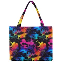 Tie Dye Rainbow Galaxy Mini Tote Bag by KirstenStar