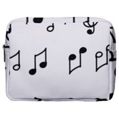 Piano Notes Music Make Up Pouch (large)