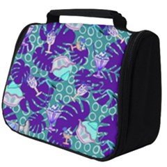 Ice Cream Tropical Pattern Blue Full Print Travel Pouch (big)