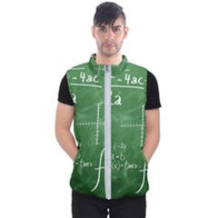 Mathematics Green Men s Puffer Vest