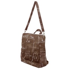 Mathematics Brown Crossbody Backpack by snowwhitegirl