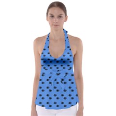 Blue Eyes Babydoll Tankini Top