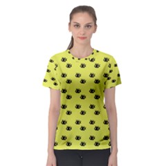 Yellow Eyes Women s Sport Mesh Tee