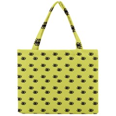 Yellow Eyes Mini Tote Bag