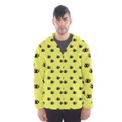 Yellow Eyes Men s Hooded Windbreaker