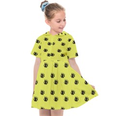 Yellow Eyes Kids  Sailor Dress by snowwhitegirl