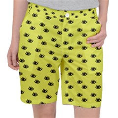 Yellow Eyes Pocket Shorts