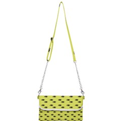 Yellow Eyes Mini Crossbody Handbag
