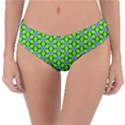 Pattern Green Reversible Classic Bikini Bottoms View3