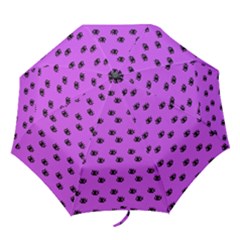 Purple Eyes Folding Umbrellas by snowwhitegirl