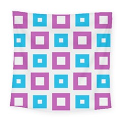 Pattern Plaid Square Tapestry (large) by HermanTelo