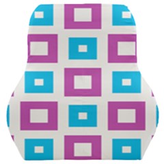 Pattern Plaid Car Seat Back Cushion 