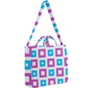 Pattern Plaid Square Shoulder Tote Bag View2