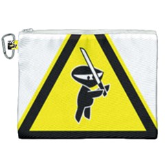 Ninja Signs Symbols Sword Fighter Canvas Cosmetic Bag (xxl) by Sudhe