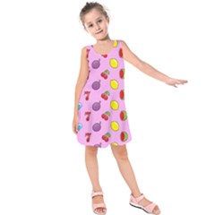 Slot Machine Wallpaper Kids  Sleeveless Dress by HermanTelo